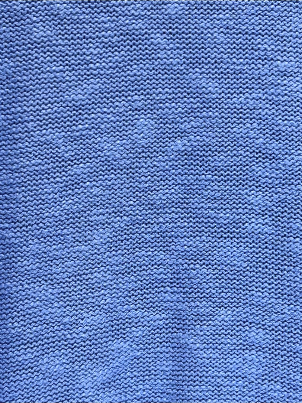 VTG Avalin Cornflower Blue Cotton Nubby Knit Relaxed Pullover Sweater - One SIze - Picture 6 of 6